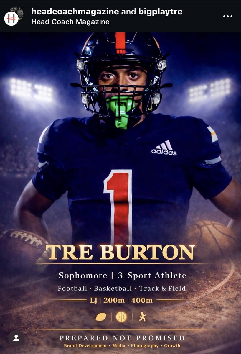 Bigplaytre1's tweet photo. NIL SIGNED ✍️✅ 2028 3.92 GPA , 3 Sport athlete https://t.co/1NDdLf5JNd