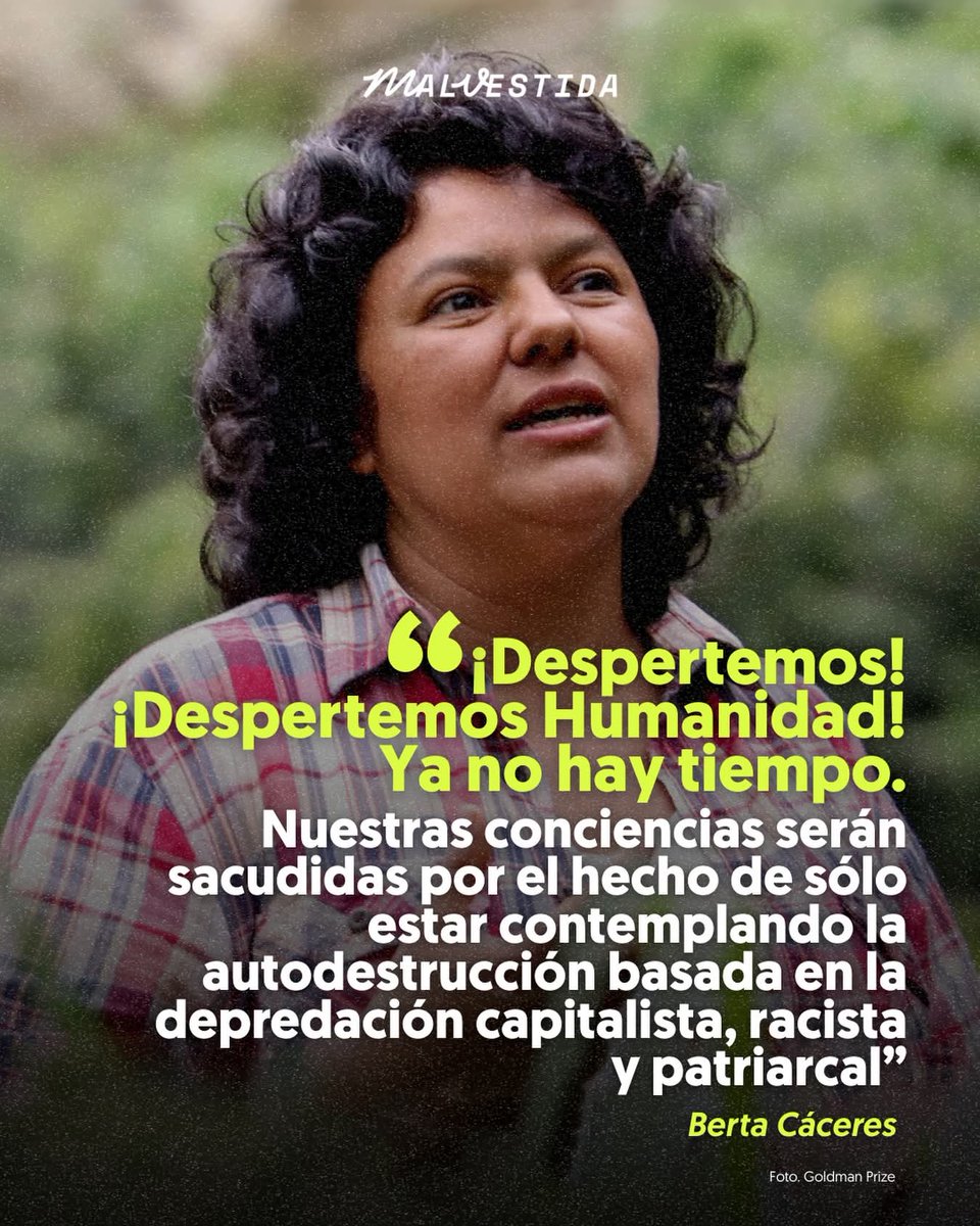 #BertaCáceres