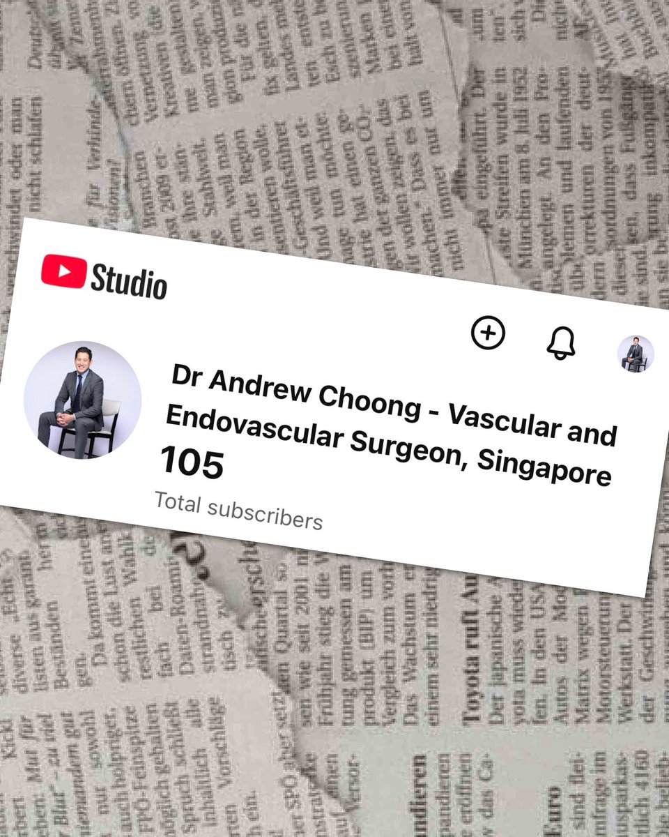 Dr Andrew Choong MD PhD tweet media