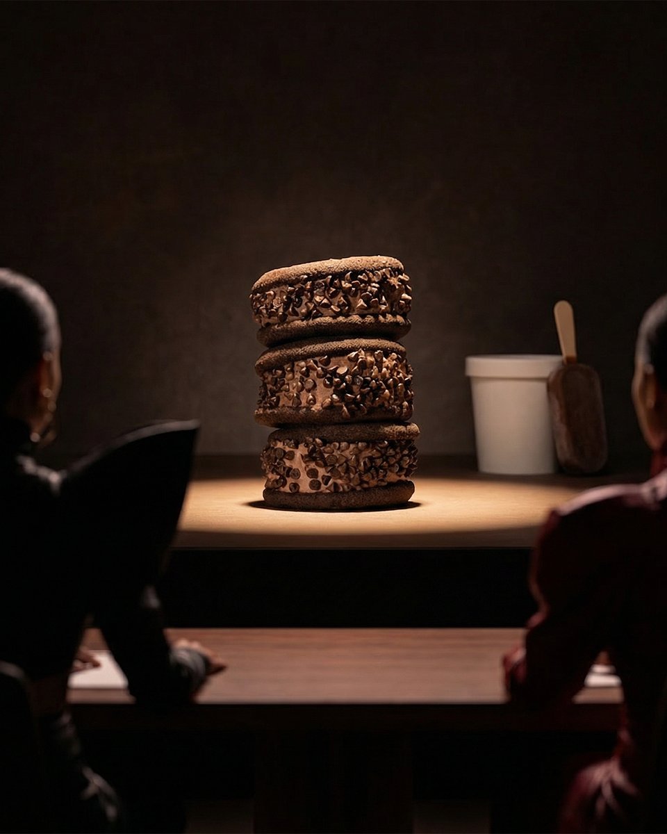 The competition in the ice cream aisle was… present.
The decision was easy.

#TheOriginalChipwich #DoubleChocolateChunk #EliteDessert #FreezerFind #RealIceCream