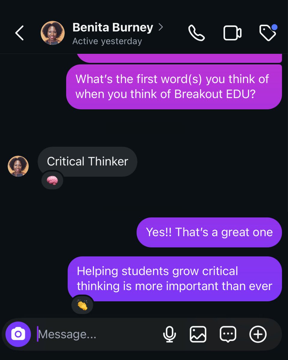 Breakout EDU tweet media