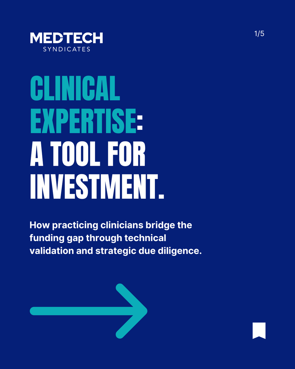 MedtechSyn's tweet photo. Clinicians: Your expertise can directly shape #MedTech innovation. How? MedTech Syndicates connects you to vetted startups. Explore more: https://t.co/hE3Sd2vm05

#ClinicianPower #HealthcareFuture https://t.co/0KXO64y5YZ