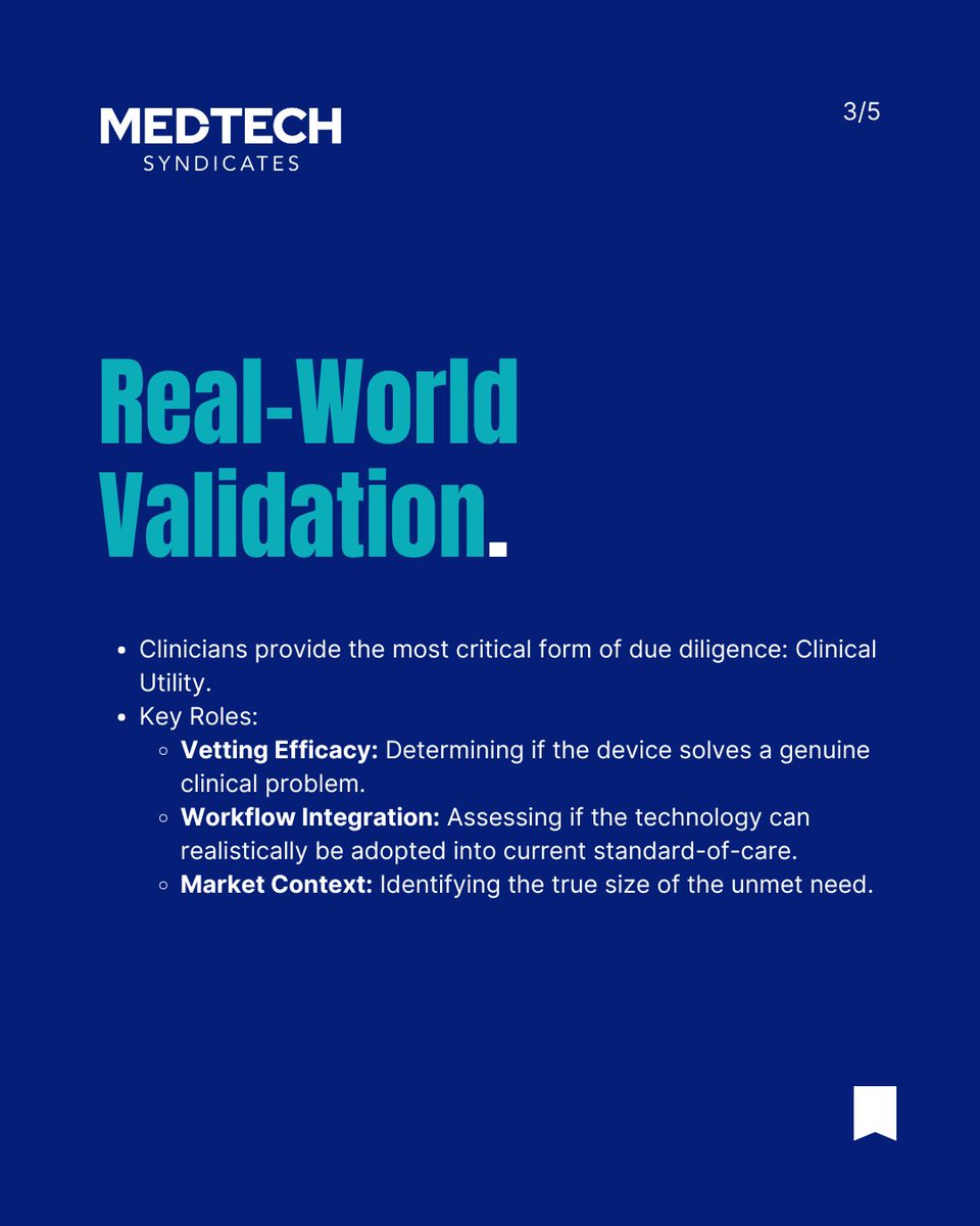 MedtechSyn's tweet photo. Clinicians: Your expertise can directly shape #MedTech innovation. How? MedTech Syndicates connects you to vetted startups. Explore more: https://t.co/hE3Sd2vm05

#ClinicianPower #HealthcareFuture https://t.co/0KXO64y5YZ