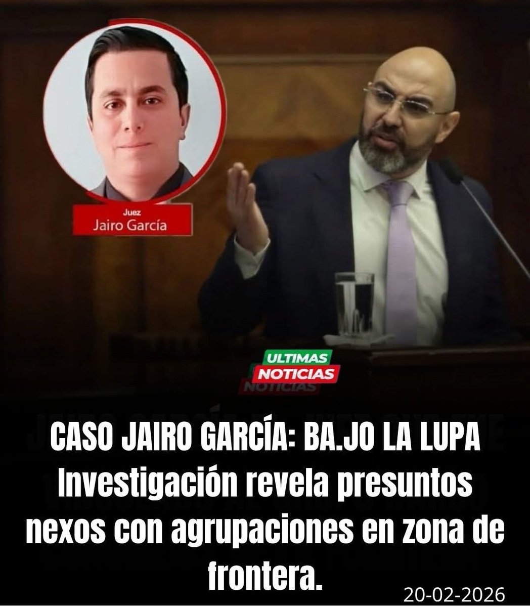 Jairo García juez kamikaze de Comandos de la Frontera q as3sinaron 11 soldados, fue salvado de destitución x Godoy.
Es procesado en C. Fachada junto a jueces Quito y Lara.
Ahora Larco destituyó a los otros 2, pero se 'quedó' con narcojuez García😳
En serio hay lucha contra narco?