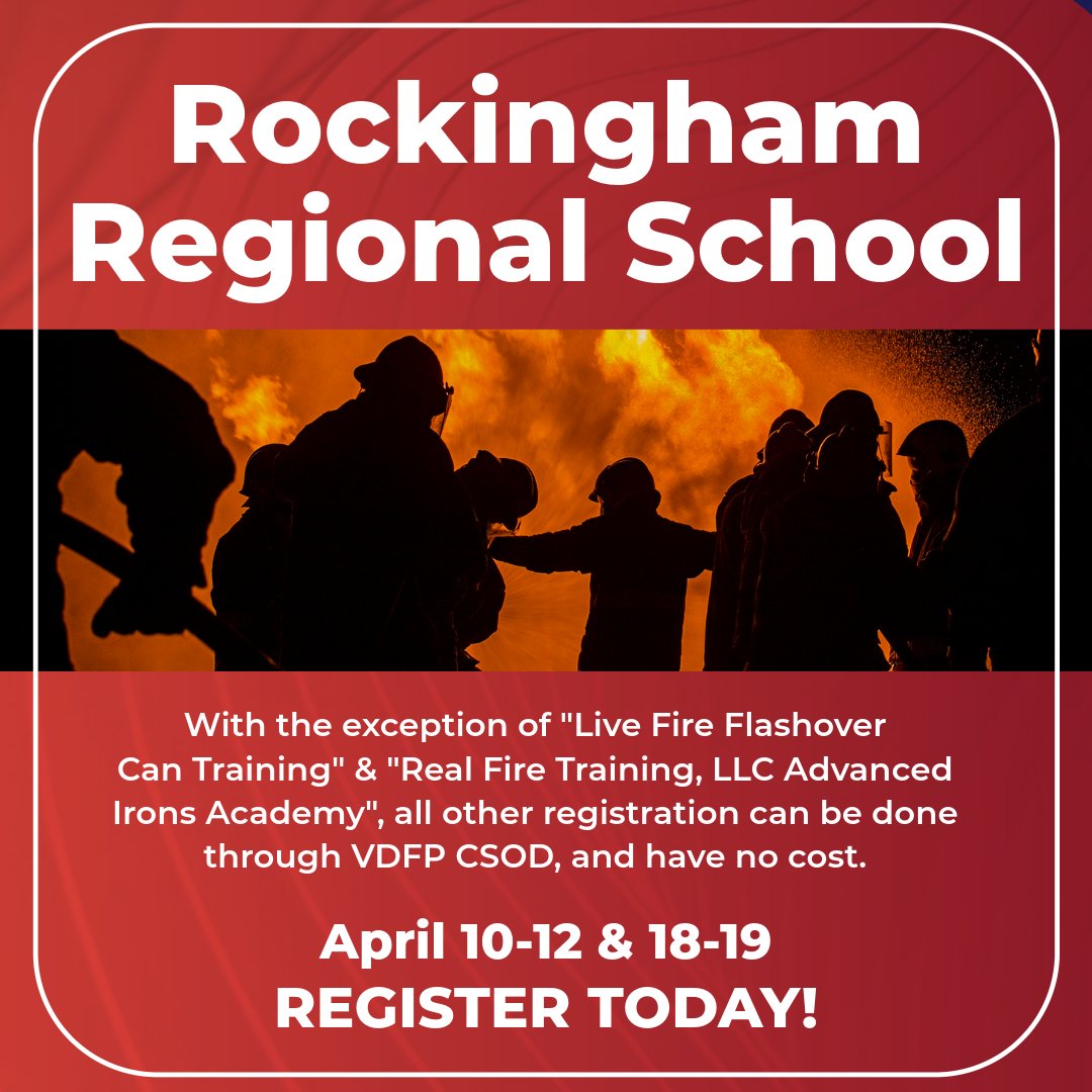 Virginia Department of Fire Programs tweet media