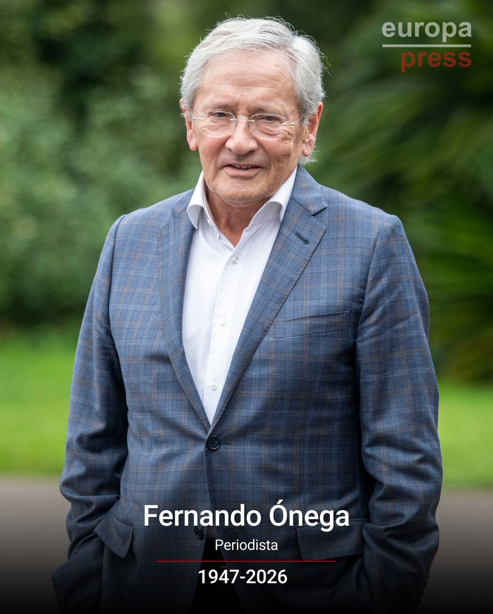 #ÚLTIMAHORA | Muere el histórico periodista Fernando Ónega a los 78 años shorturl.at/iOFMg