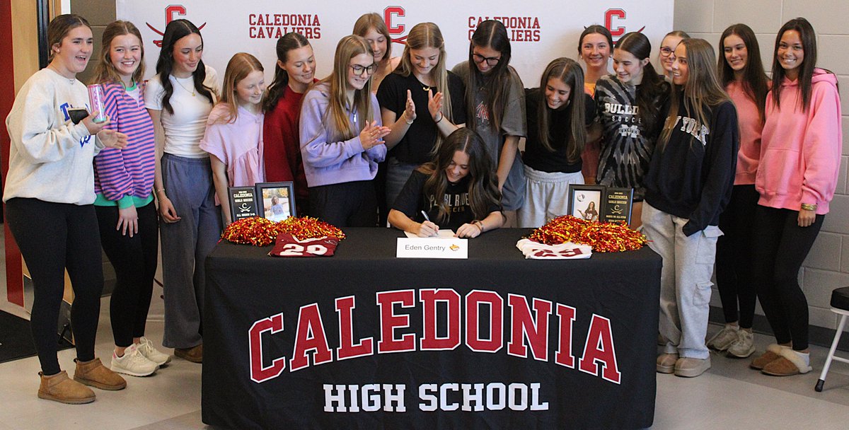 LCSD_MS's tweet photo. Caledonia High School senior Eden Gentry will continue her soccer career at Pearl River Community College. To read more, go to: https://t.co/sfjJebA17k and scroll down to Recent News. https://t.co/5dPZKvUwoC