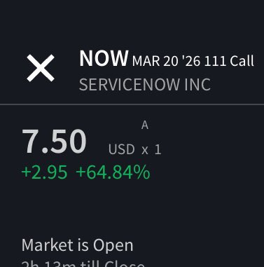 Banana3Stocks's tweet photo. $NOW

This trade idea just for my SUBSCRIBERS 🍇…

Just hit ALL THREE OPTION TARGETS 🎯🎯🎯

Now it’s just potential runners, I would raise stops one dollar underneath to not ruin a good trade and let the runners run 

Here’s what my SUBSCRIBERS got in a screen shot below 👇 

Not financial advice!