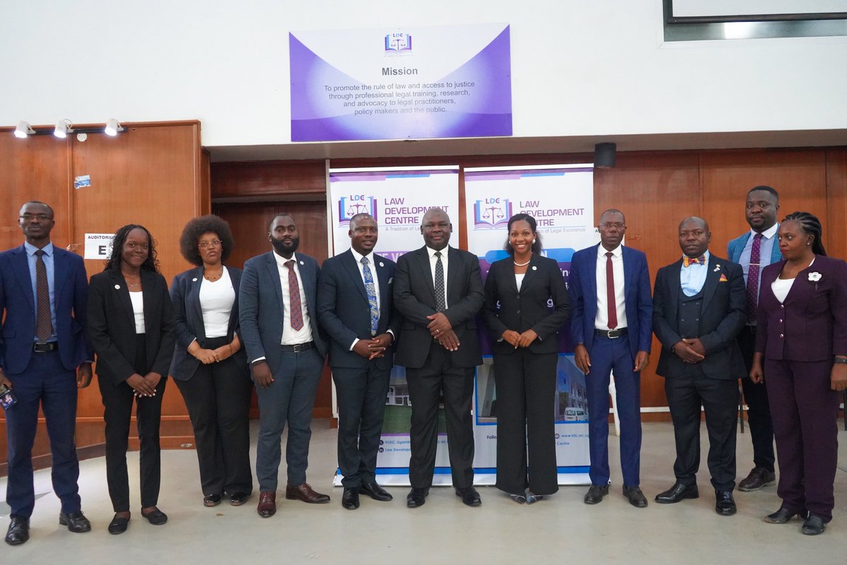 LDC_Uganda's tweet photo. Today, the Secretary/ Head Human Resource &amp; Administration, Mr. Hamis Ddungu Lukyamuzi, presided over the swearing in ceremony of the newly elected student guild leaders across all our campuses. He encouraged them to be servant leaders and focus on academics as well. https://t.co/xiEIPl30sY
