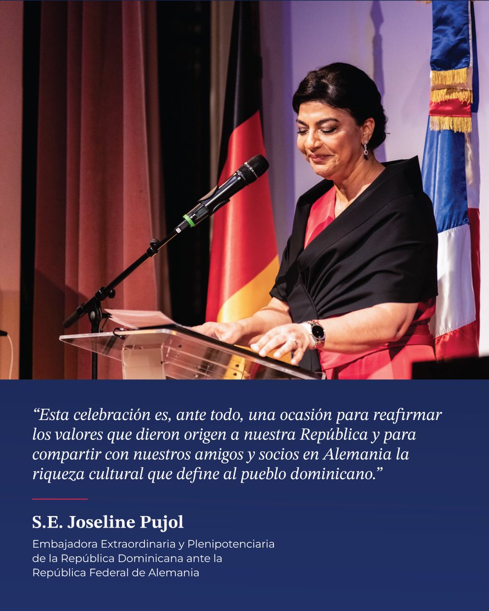 Embajada de la República Dominicana en Alemania tweet media