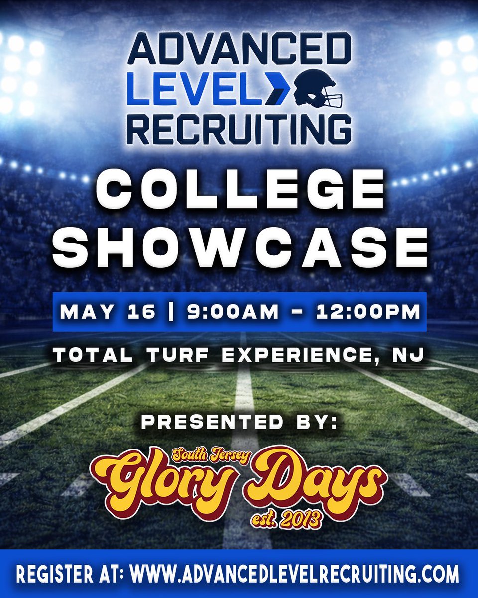 AdvLevelRecruit's tweet image. 🚨 Merrimack College will be in attendance on May 16th ‼️ #D1 #Independent @Merrimack_FB @CoachGennettiMC 

Register Today ⬇️
🔗: advancedlevelrecruiting.com