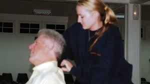 paulsperry_'s tweet photo. Here's a sampling of deposition whoppers from the Clintons 🤥🤥... 

1) Bill swears he thought all the young women flying w/ him on Epstein's plane were "flight attendants." 😂

2) Hillary swears she never knew Epstein gave her Senate campaign $20k "until I learned this in preparation for the testimony." 😇(Ghislaine chipped in another $2,300.)

3) Bill swears the young woman seen in a photo massaging his back was a stranger who approached him and "offered to help" work out a knot in his neck. 🤣

4) Hillary argues there are "millions" of men like her husband "swimming in a pool [or] sitting in a hot tub" with random girls "who do that without any improper behavior." (Of course, they aren't in pools and hot tubs with Epstein's girls.) To suggest otherwise, "is so speculative!"😒Almost like a vast right-wing conspiracy.