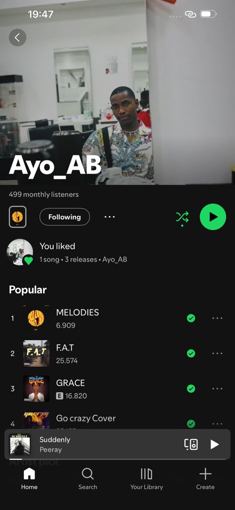 UnknownWizard_'s tweet photo. Hi guys, first and foremost I’m an Artist yes, I do all types of fusion not just afrobeat, my best is yet to come, this just me scratching the surface stay with me.
Take a littler seconds of you time and listen to my song, save and add them to your playlist too God bless 

https://t.co/owBt6e7J0L

And yes I do fool for a living too, cause that’s part of my destiny. Now y’all go drink a can of milk 🤍🦅