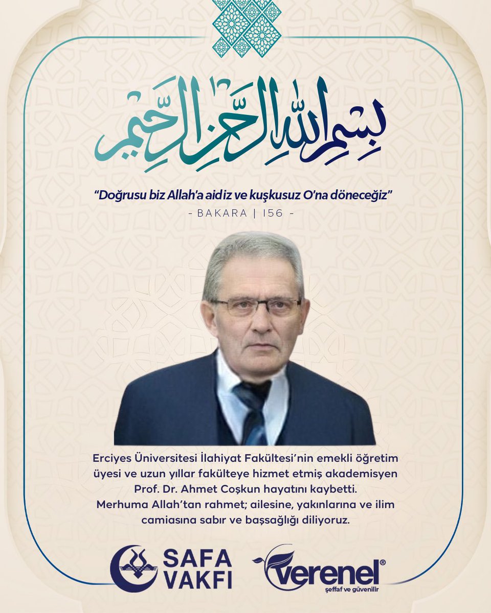 Safa Vakfı tweet media