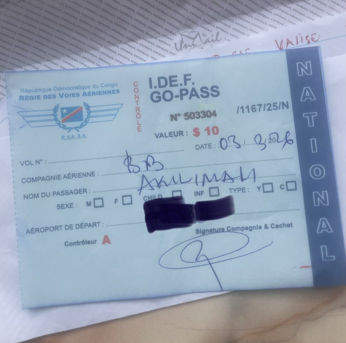 NgandPatient's tweet photo. #RDC, voyager devient un parcours dâobstacles. Taxes floues, #DGRPI, #GO_PASS, taux parallĂšles imposĂ©s sans explication. Ce nâest pas le montant, câest le principe. Transparence, harmonisation et respect des citoyens doivent remplacer lâopacitĂ© qui gangrĂšne nos aĂ©roports https://t.co/xglXPTz8MU