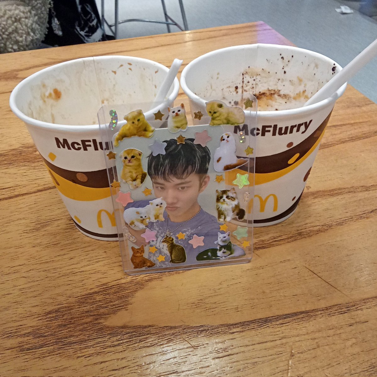 q goloso intak se terminó los dos mcflurry solo