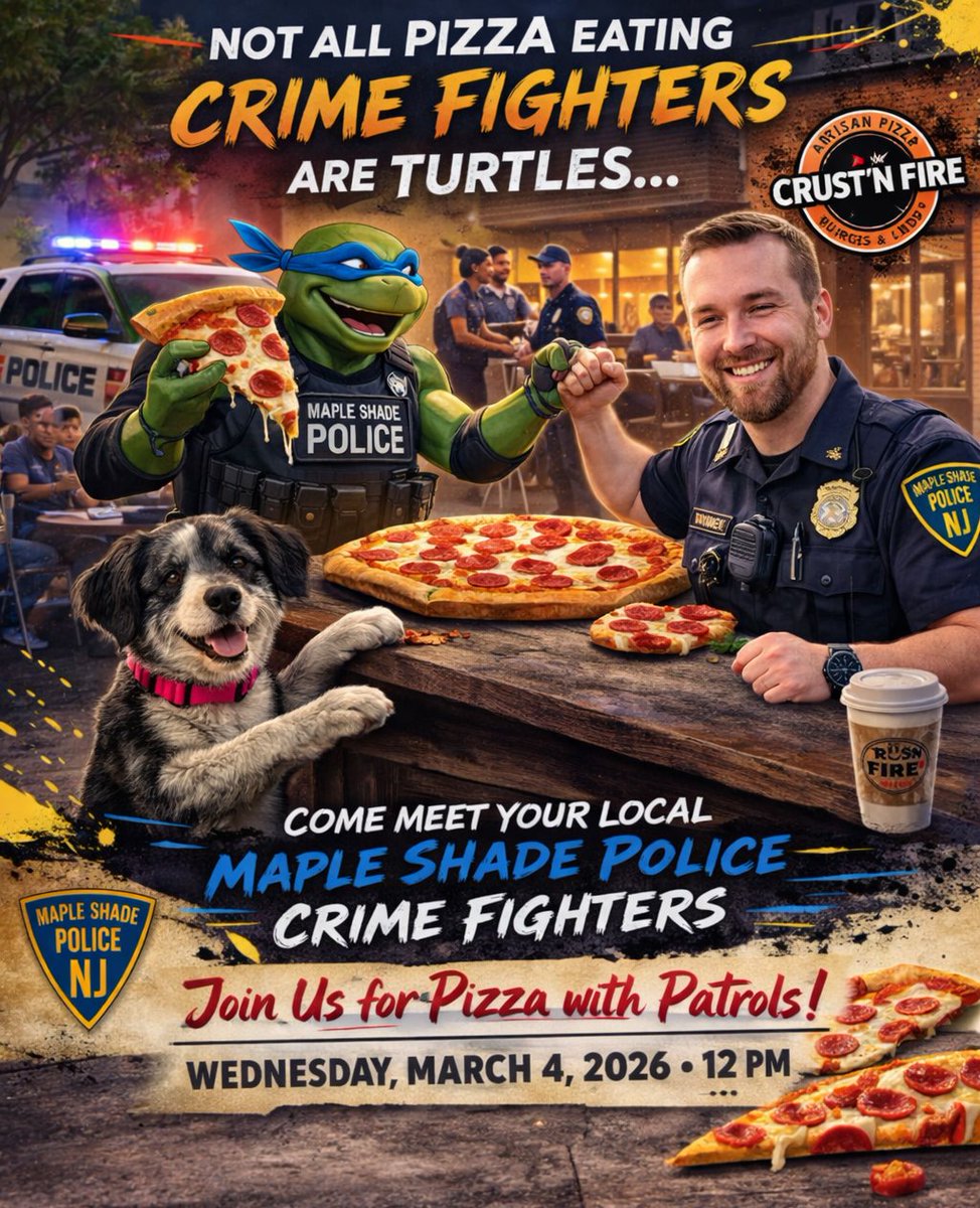 Maple Shade Police tweet media