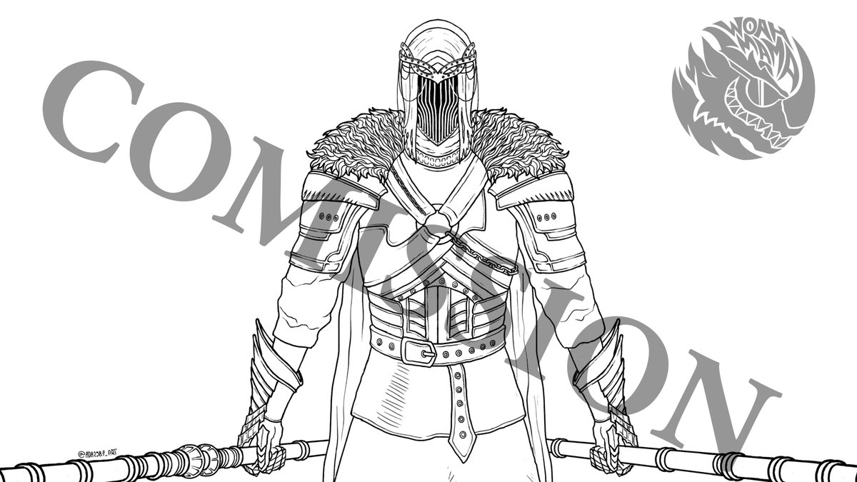 Ada2987_art's tweet image. A (finally) finished comission for anonymous! Renders of three jolly cooperation characters from Dark Souls 3. The characters were fully linearted from top to bottom but for safety of comissioner, I post them cropped.
#darksouls #fromsoftware #comission