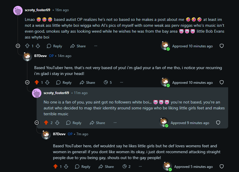 _07Devv's tweet photo. Ubased redditor offended by autism and women https://t.co/UTlPp36B4k