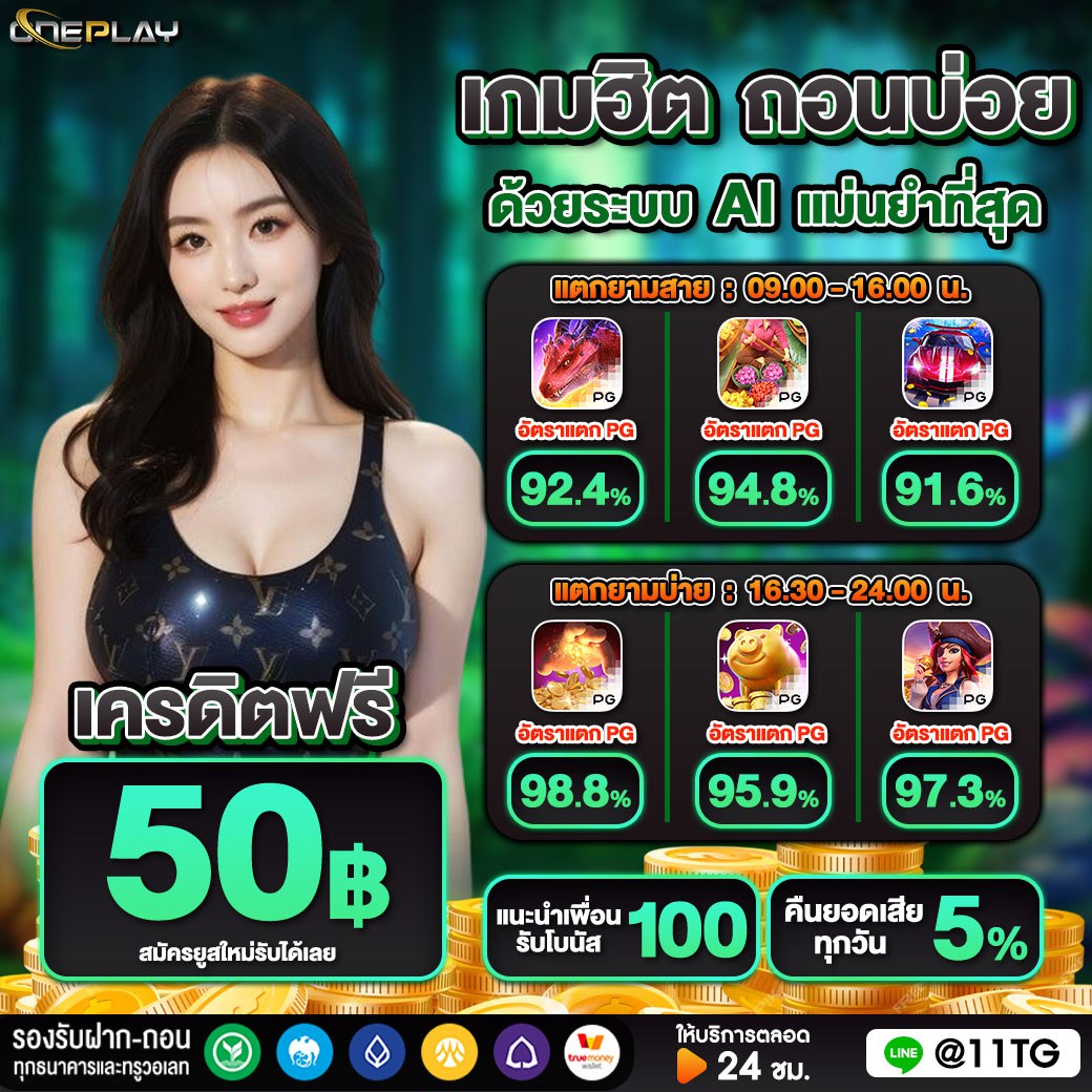 รับกับแอดมิน 🌐กด ❗️รับเครดิตฟรี
💥โปรรับทรัพย์💥
😍 ฝาก 15 รับ 50 😍ฝาก 88 รับ 188

💥 สมัคร : bit.ly/m/oneplay

#เครดิตฟรีกดรับเอง #เครดิตฟรีกดรับเองหน้าเว็บ 
#เครดิตฟรีไม่ต้องฝากไม่ต้องแชร์ #เครดิตฟรี