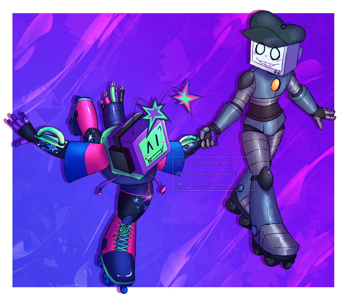 Comm for <a href="/wansl0/">wanslo(FREE 🇵🇸!!)</a> 📺🩷🛼

#painterpressure