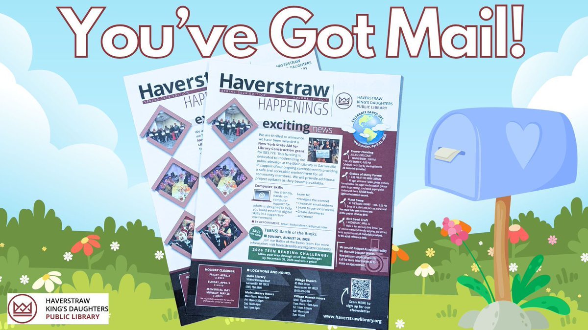 Haverstraw King's Daughters Public Library tweet media