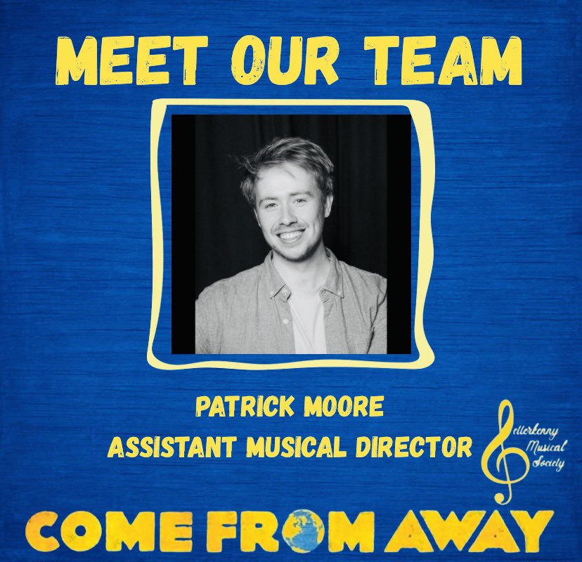 lmsletterkenny's tweet photo. 🌎MEET OUR TEAM🌎

Introducing our Musical Maestros, Mark Bradley (Musical Director) and Patrick Moore (Assistant Musical Director) 🎶🎶

Join us in An Grianán Theatre, next week, for the unforgettable COME FROM AWAY💙 Book here: https://t.co/Ji6ZnjJd2j https://t.co/g0eLU8FfPB