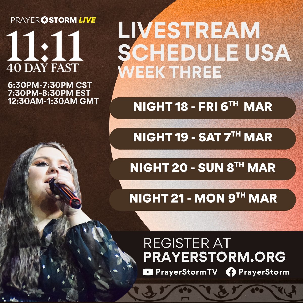 PrayerStormUK's tweet photo. We're PRESSING IN DEEPER! 🙏🏼🔥
We have been SO encouraged to see so many of you tuning in to our nightly lives and praying with us for muslims to encounter JESUS!
Let's keep praying together online on FB and YT at PrayerStormTV 🖥
#1111Fast #GlobalFast #PrayerStorm https://t.co/QY52LhLrJk