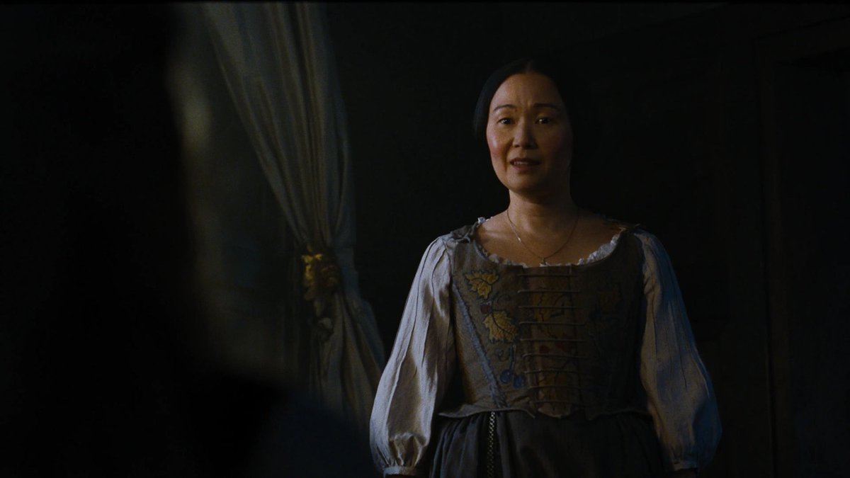 june__irl's tweet photo. I love how Asian women get to be maids in whimsical history casting. https://t.co/CXjLtZxLGv