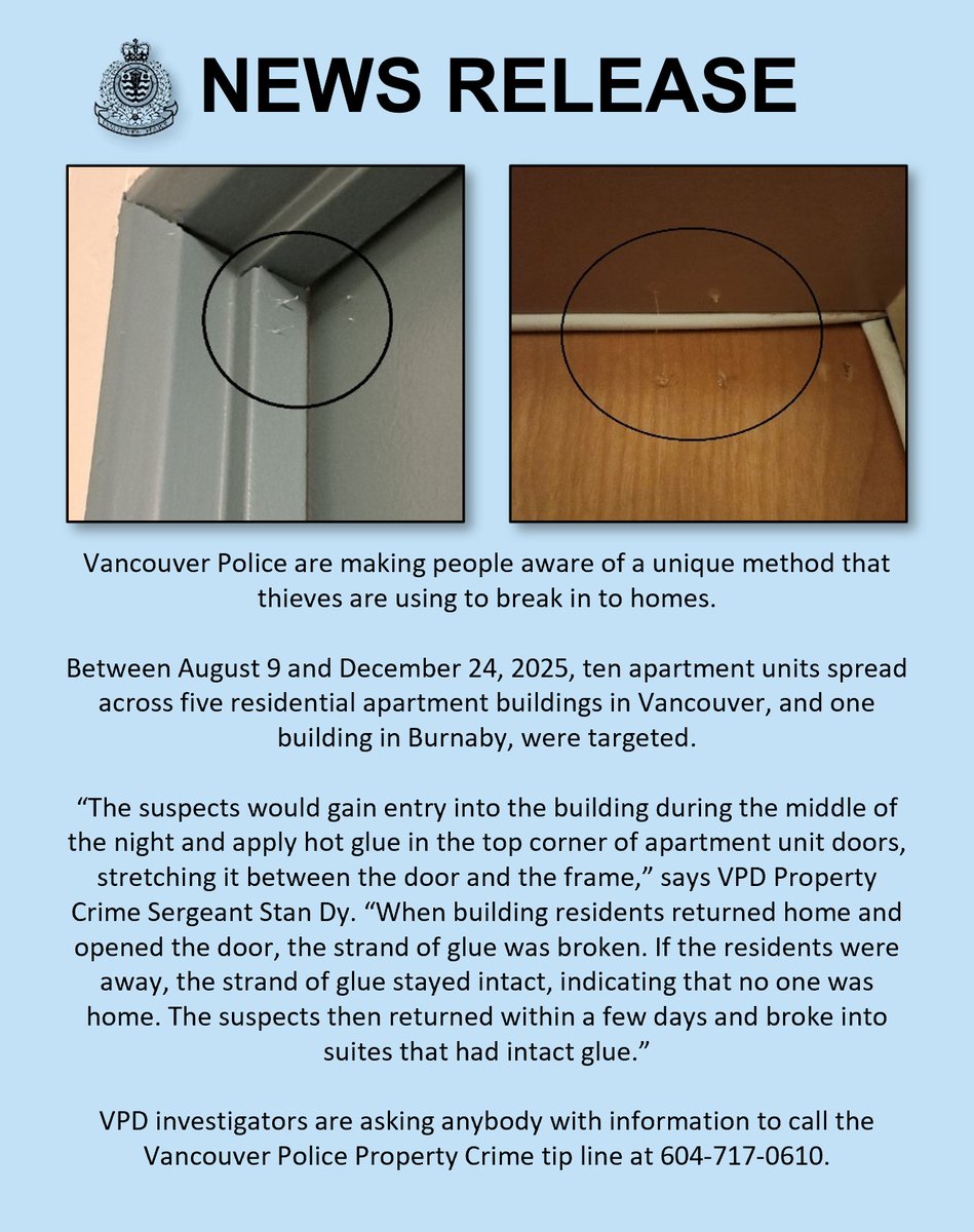 Vancouver Police tweet media