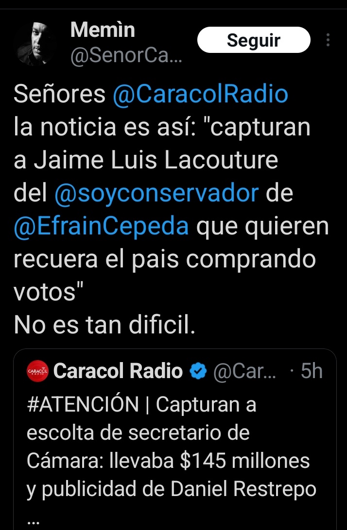 El bandido de <a href="/EfrainCepeda/">Efrain Cepeda</a> enviando a sus esbirros a comprar votos..

145 millones de pesos en efectivo.  Señor <a href="/EfrainCepeda/">Efrain Cepeda</a>  ¿  Es aso como usted llevaba 33 años de congresista comprando voto para luego legislar encontra del pueblo?   
Rata asquerosa. <a href="/PartidoConservC/">Partido Conservador</a> #cárcel
