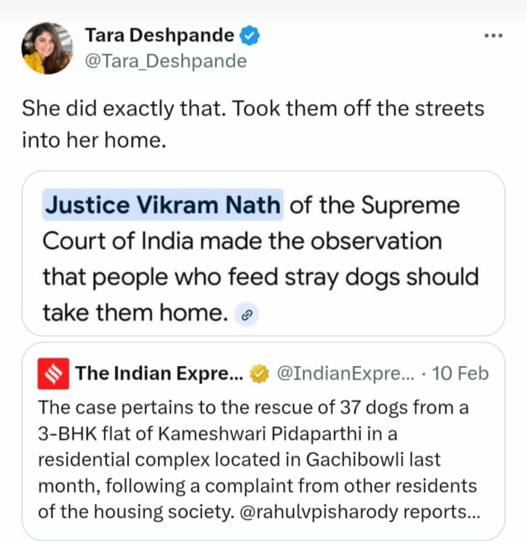 First they harassed feeders for feeding community dogs.
“Take them home,” they said.

Now when compassionate citizens have taken dogs home, the SAME people are forcefully entering houses and snatching dogs, suddenly claiming “poor conditions.”

This is NOT animal welfare.
This is