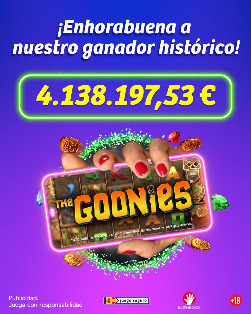 🚨¡ALERTA!

Un jugador acaba de ganar más de 4 millones de euros con una sola tirada de menos de 5€.

Es el mayor premio que hemos entregado hasta la fecha, y nos recuerda que a veces un solo giro puede marcar la diferencia.

Ahora la pregunta es: ¿Podrías ser tú el próximo?🎰💫