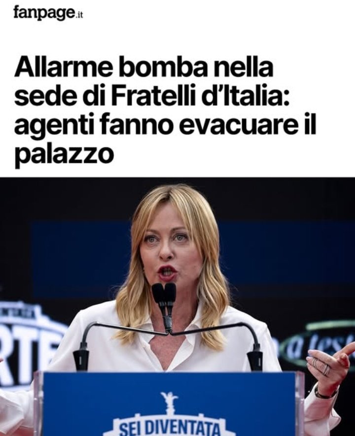 Fortunatamente un fascio allarme