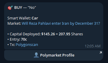 VantakeTrade's tweet photo. Would you want daily alerts from wallets that rarely get it wrong? Not only tracked wallets.

Real-time notifications via Vantake bot.
https://t.co/iH4y9dkE8y https://t.co/aAR0bTMWeP