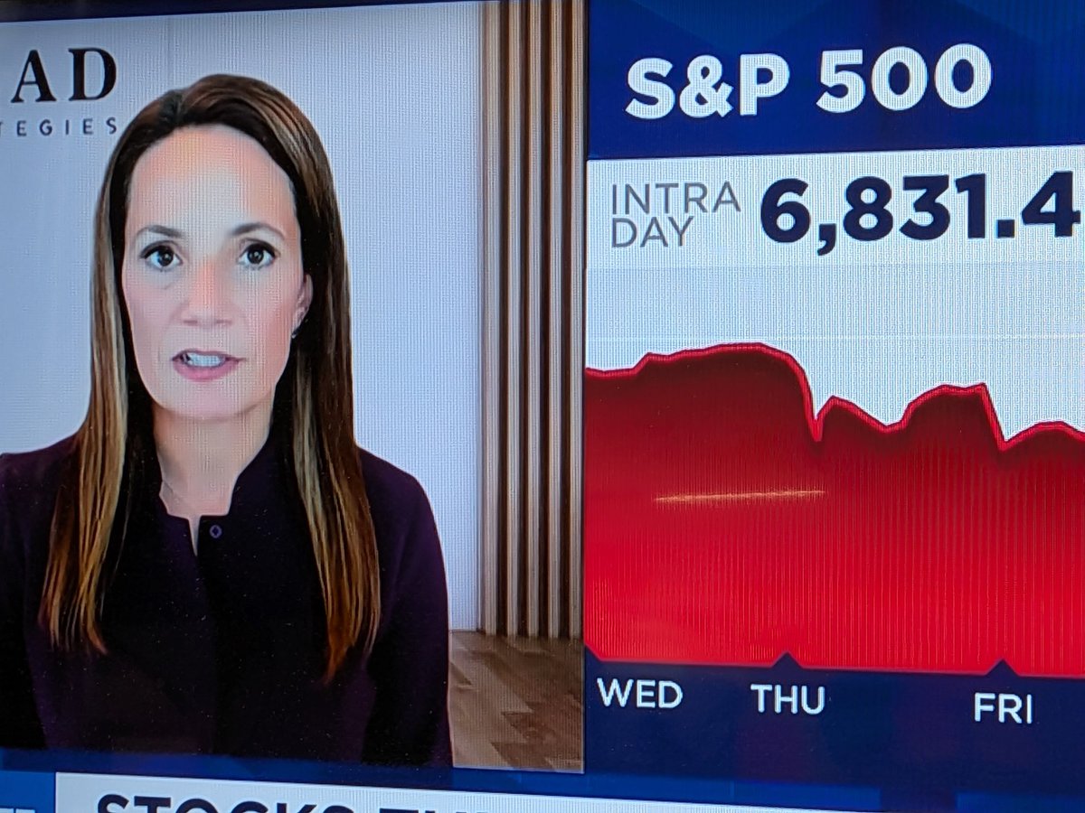 InfinitusCap's tweet image. Hey @Sean_khatibi 

Your woman on #CNBC 

Talking moving averages.

Omg she still talks about DeMark signals ... Complete B.S.