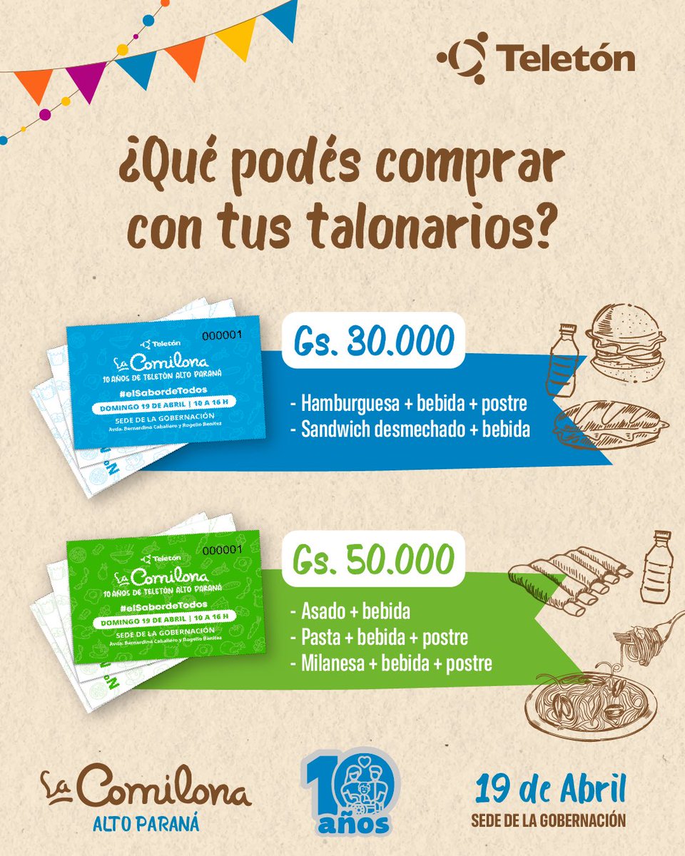 Teletón Paraguay tweet media