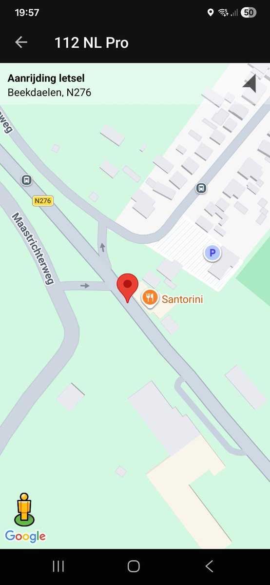 Aanrijding vermoedelijk met letsel op de N276