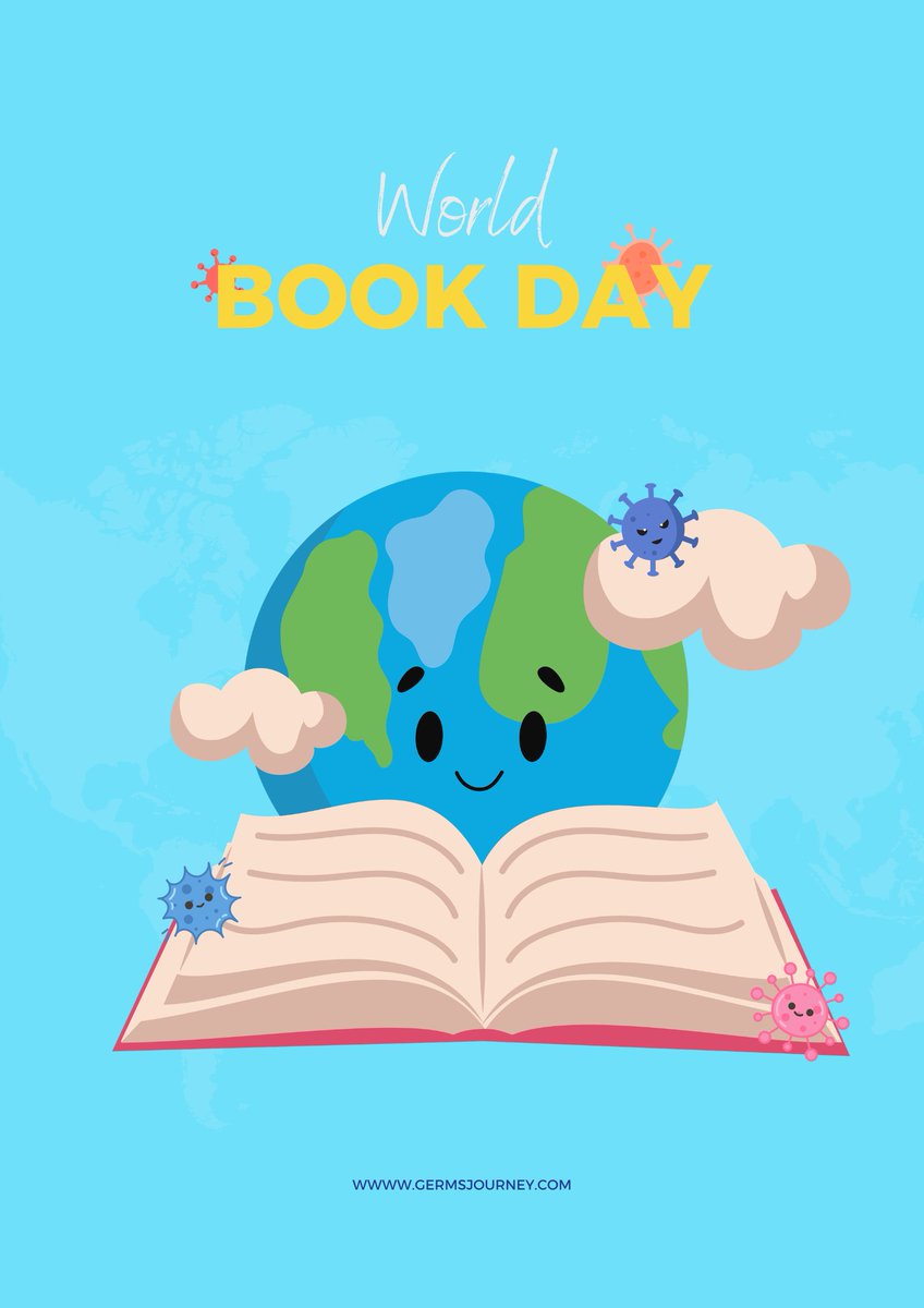 germsjourney's tweet photo. World book day is coming up very soon...
Have you checked out our books? If not, head over to our website https://t.co/vYRSaE3fwt to view all available books or scroll through our feed to find any of your interest!! 🦠📖

#germs #worldbookday #books #soap #hygiene #Health https://t.co/8cB9rsjmr9