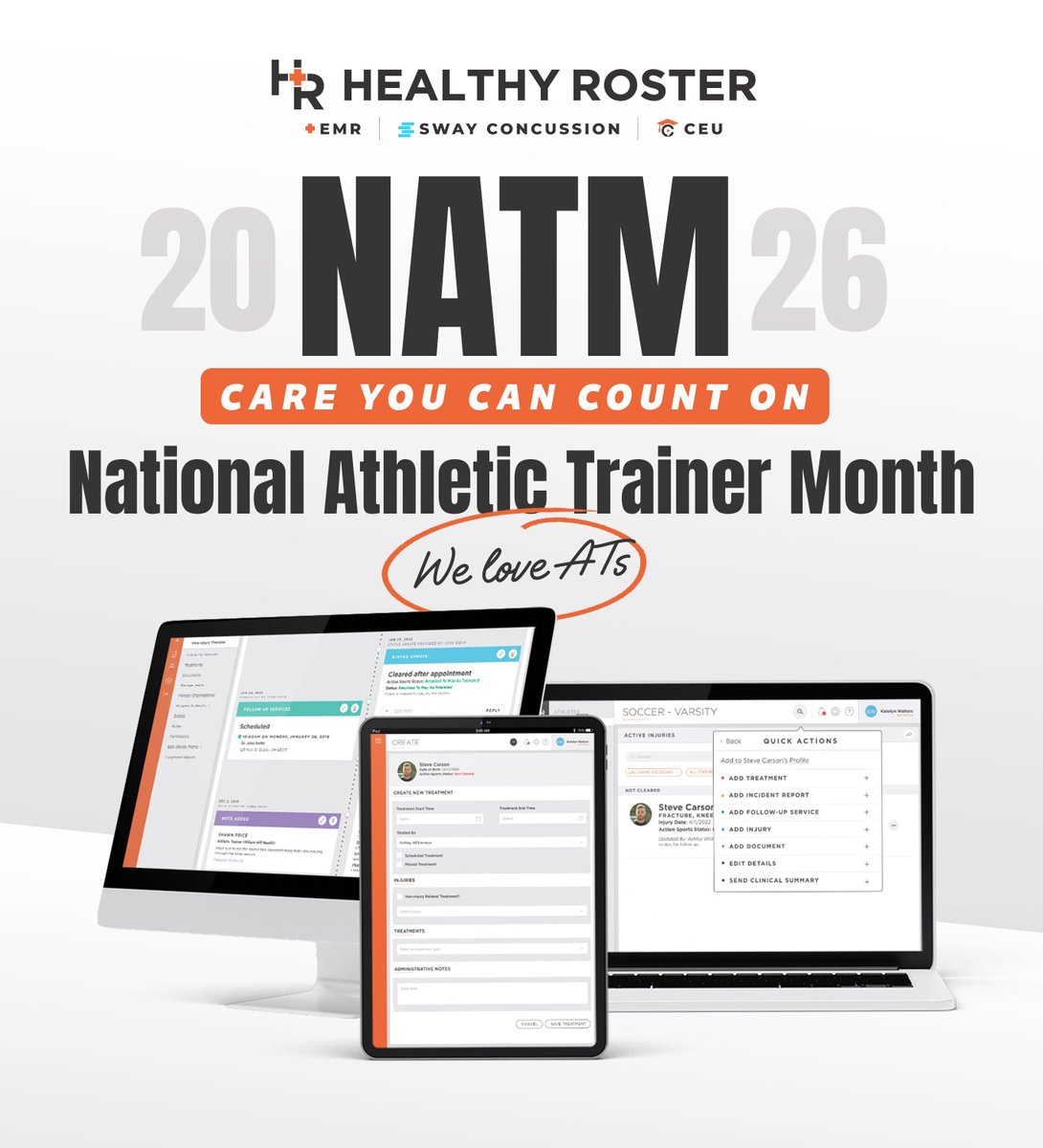 Healthy Roster tweet media