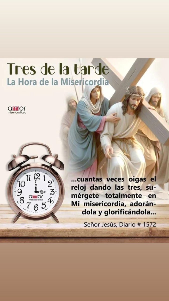 sgargbe's tweet image. Expiraste, amado Jesús, pero tu #Misericordia es derramada en el mundo entero, es la fuente de donde brota la vida eterna.

Fuente de vida, abarca al mundo entero y derrámate sobre nosotros.

#JesúsEnTiConfío ✝️🛐🙏🏻