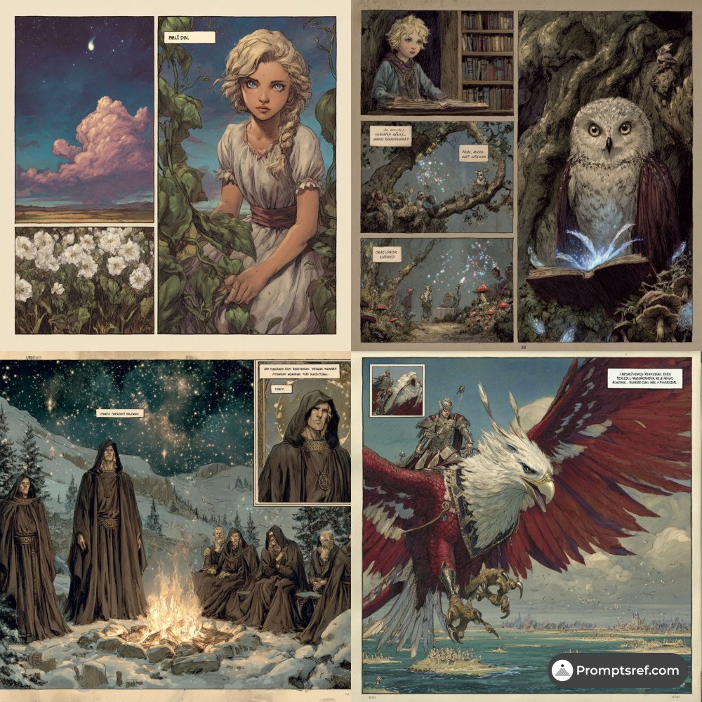 Fantasy SREF examples