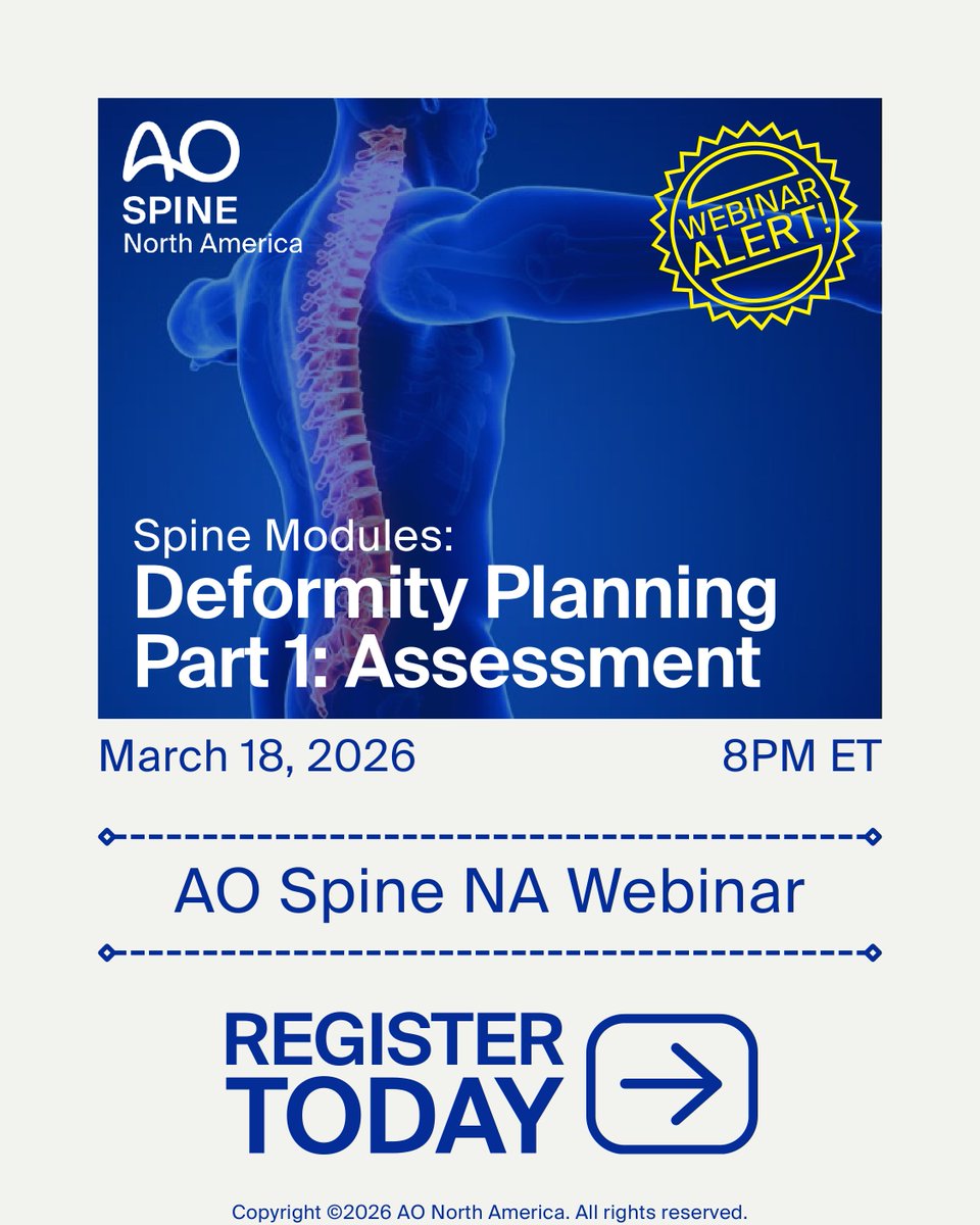 AO Spine North America tweet media