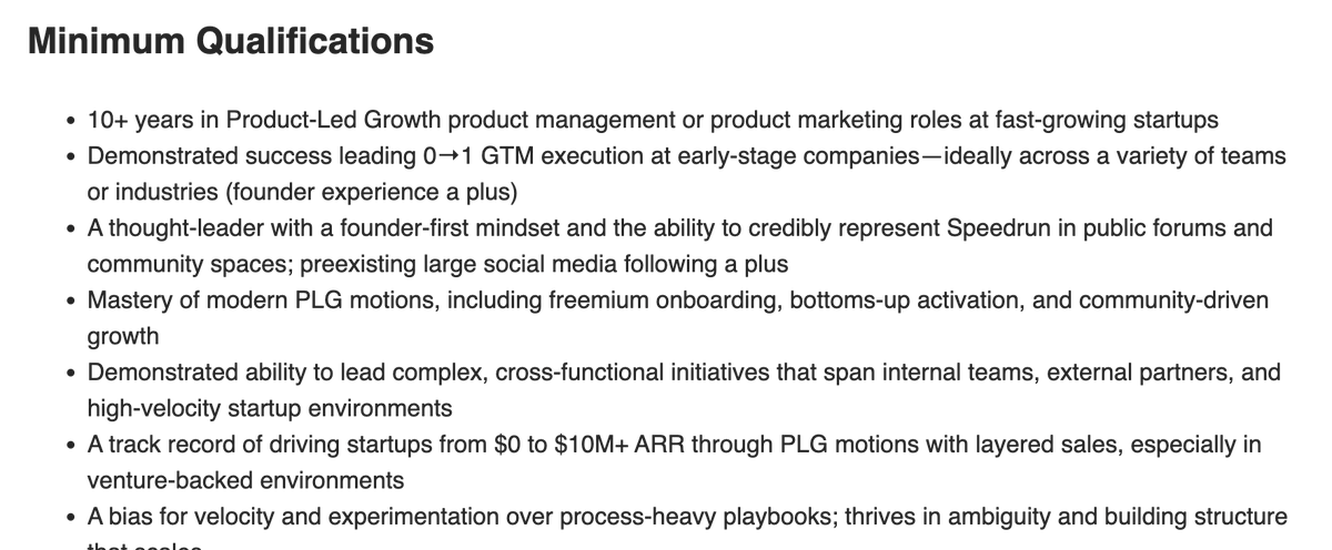 Ngl, kinda weird seeing this.

A fresh grad with experience doing viral tiktok clips > 10+ year corporate growth man
