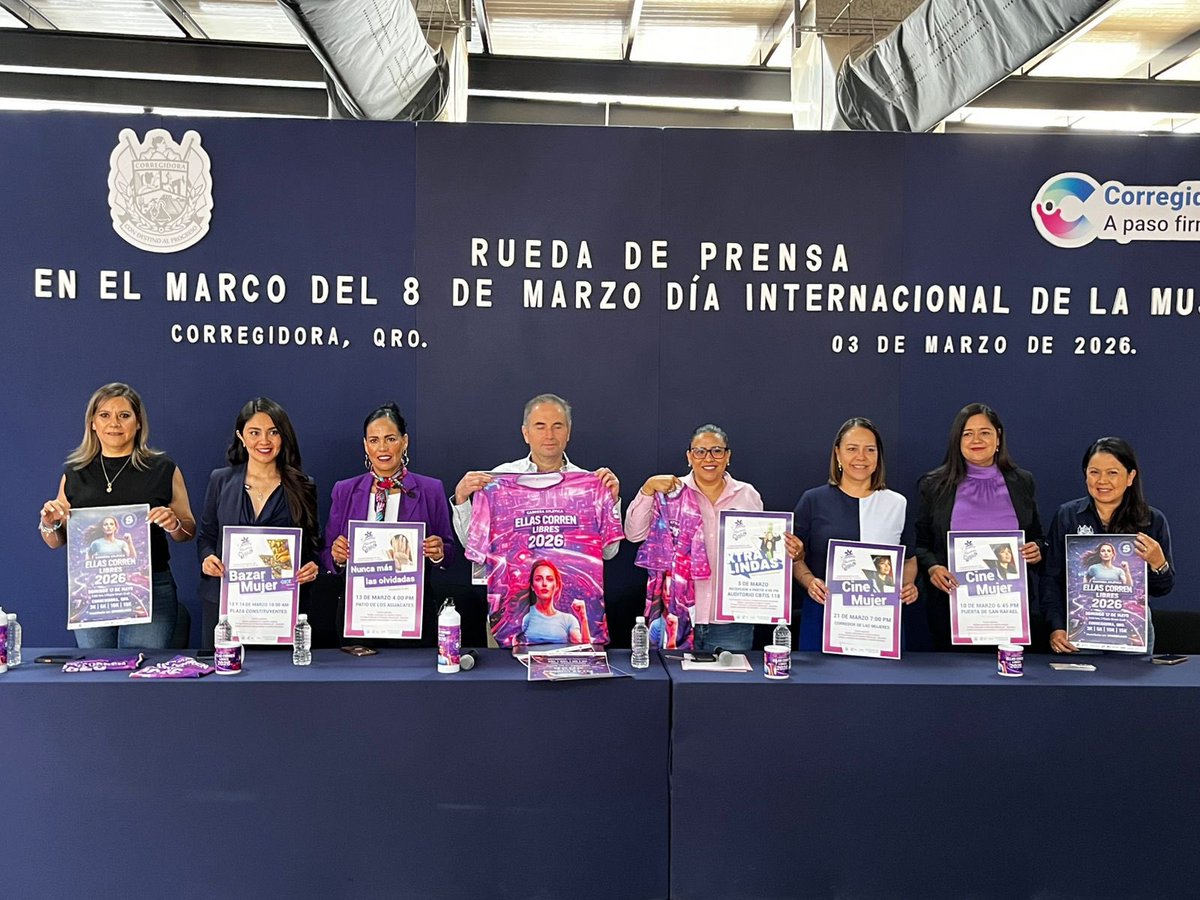 🟣👩Alista #Corregidora actividades por el Día Internacional de la Mujer ...