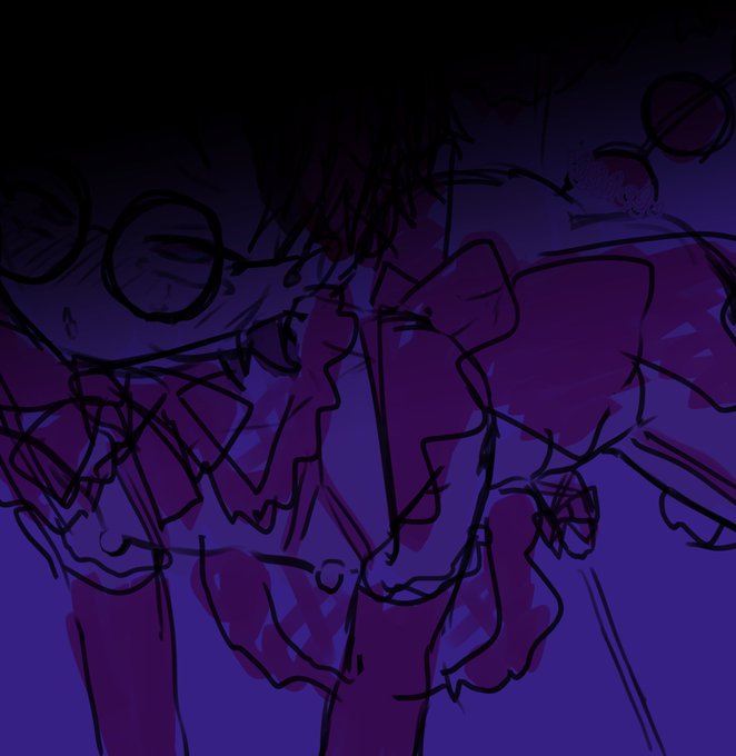 4444フォロワー様ありがとうございます!

Skebで描かせていただいているものの進捗です～🥰 