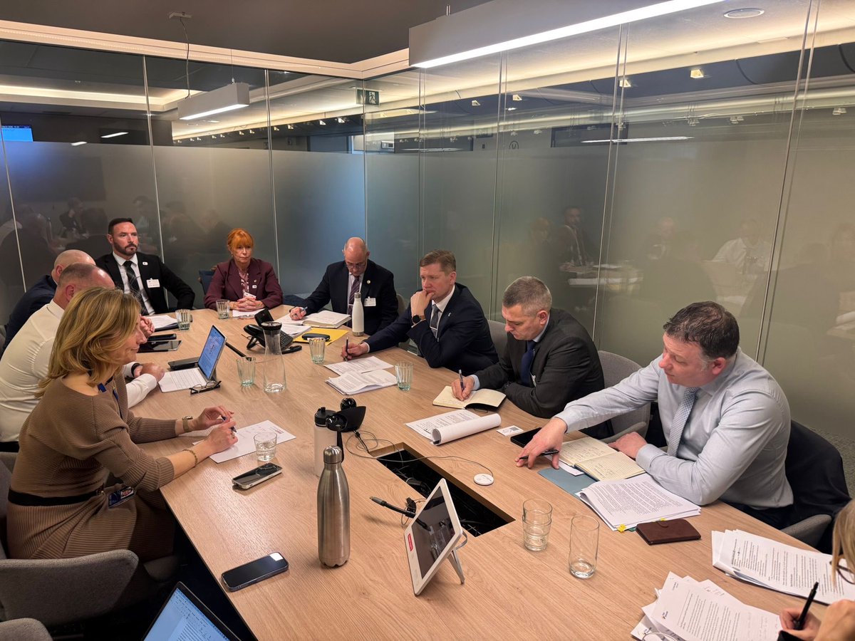 AGSI_Ireland's tweet image. Meeting Verena Mertens MEP in Brussels seeking the support of @EPPGroup for our recently lodged petition on the social rights of Sergeants &amp;amp; Inspectors. We have two days of intensive engagements ahead with European &amp;amp; Irish MEPs in partnership with @Euro_COP #ProtectTheProtectors