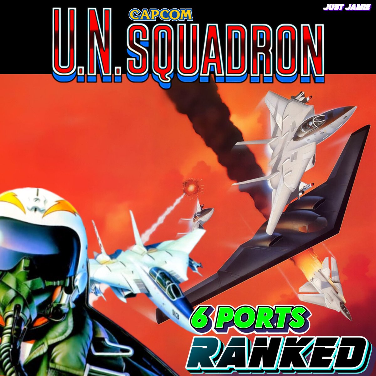 justjamie1983's tweet image. Brand new Episode
In this video, I will be ranking 6 various ports of the 1989 Capcom arcade classic - U.N. Squadron. This ranges from home micro computers as well as consoles. Includes its spiritual successor!
youtu.be/jphpt-JiH1w
#unsquadron #capcom #arcadegames #justjamie