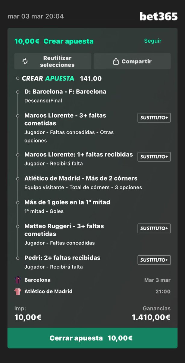 La Banda Del Rojo Bets tweet media