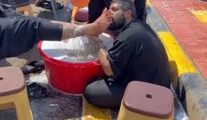 اقسم بالله هالعراقيه  نعالها اطهر من "سليمان الفهد لعاق اقدام المجوس